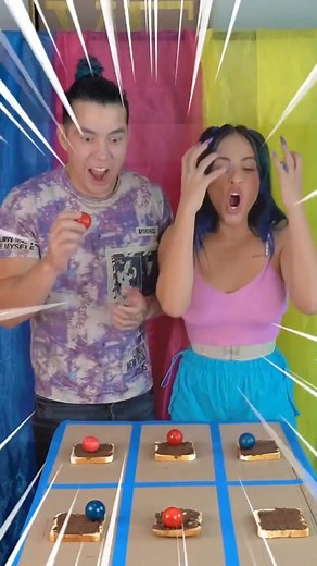 4.1K views · 97 reactions | JUEGO DEL GATO CON PANES DE NUTELLA!! 來 #karla #reelviral #shorts | Madeline Bell | Facebook