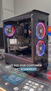 Used Gaming PC Scam? #pc #gamingpc #techtips #pcrepair #repair #pcbuild