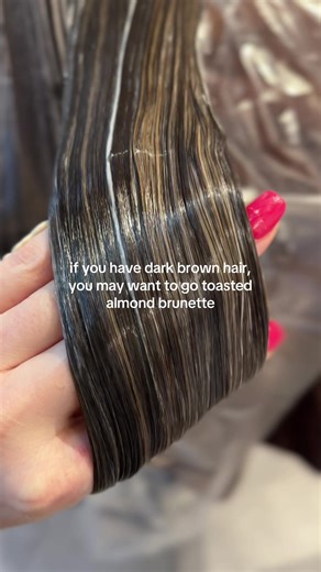 Toasted Almond Brunette: The New Hair Trend