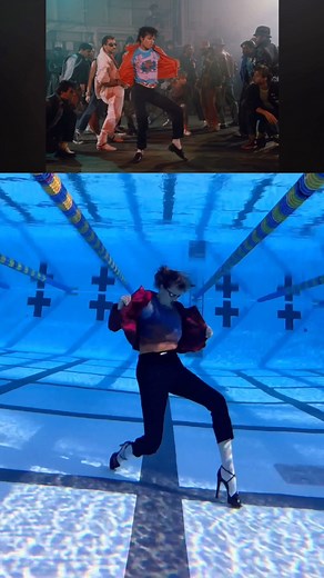 BEAT IT - UNDERWATER DANCE 😎👠⠀Recreating the iconic Beat It dance underwater for the ultimate challenge! 💦 Michael Jackson’s energy meets the fluidity of water.⠀This is my way of blending my love for dance and the freedom of movement in the water. 🕺💙⠀#UnderwaterDance #MichaelJackson #BeatIt #DanceChallenge #underwater #dance #dancereel #dancecover #MJ | kristimakusha