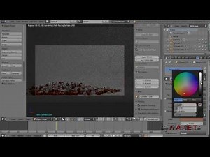 Blender 3D - Partikel+Game-Engine, Themenbild 5 - Tutorial-Serie Deutsch