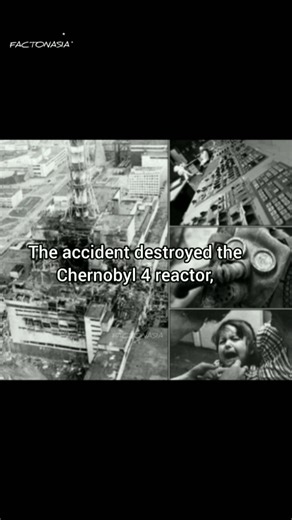 Chernobyl Nuclear Accident #history #chernobyl #tragicstory #fukushima #factshorts #factonasia
