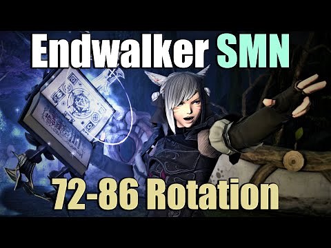 Endwalker lvl 72-86 Summoner Opener/Rotation (preliminary)
