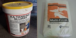 Can you plaster over tanking slurry? Plus three good alternatives