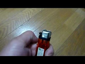 使い捨てライターの恐怖
