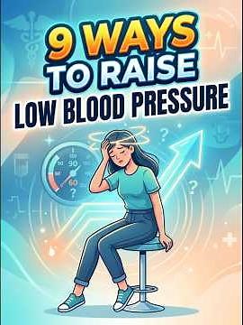 9 Ways To Raise Low Blood Pressure