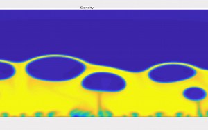 使用LBM模拟CFD 沸腾