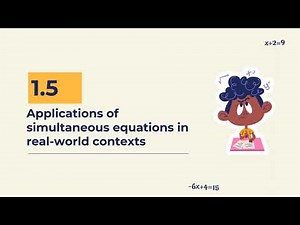 2E (2024) Ch 1.5 Applications of simultaneous eqns in RWC (Part 1)