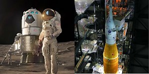 NASA: Cómo luce el megacohete que irá a la luna en la misión Artemis