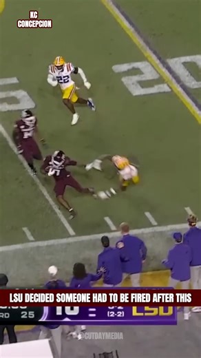 9.9K views · 112 reactions | LSU Fired Their Coach After This Punt Return TD!  #collegefootball #cfb #football #highlights #explorepage | Cut Day Media | Facebook