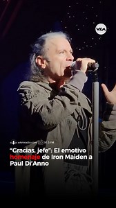 ❤️‍🩹 Bruce Dickinson en nombre de Iron Maiden, rindió tributo a Paul Di'Anno, su primer cantante fallecido esa semana, en su concierto en el Xcel Energy Center en Saint Paul, Minnesota. #pauldianno #ironmaiden #brucedickinson #metal #heavymetal #rock | WKM Radio