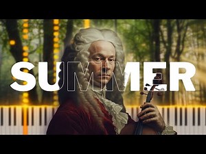 SUMMER - VIVALDI | PIANO TUTORIAL