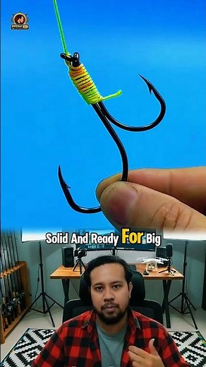 Easy Double-Hook Setup Every Angler Should Try! #fishingshorts #doublehook