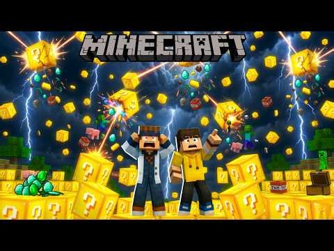 Lucky Block Invasion Challenge 😈 | Minecraft Survival Gone Wrong!