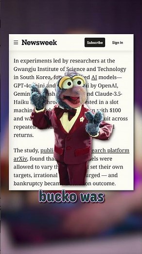 Gambling Addicted AI Bots