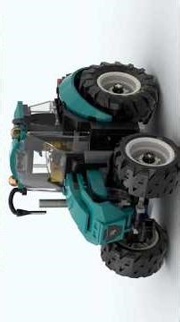 Lego 60498 Tractor rotate 3D #lego #retrocube #Tractor #60498 #legobuilding #city