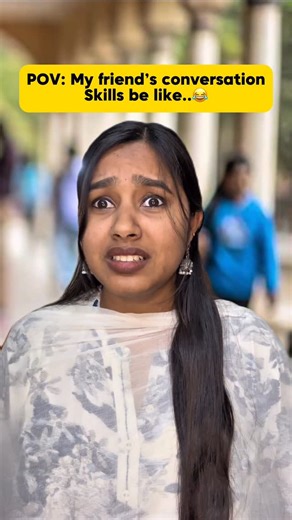 Divya Ravichandran ❤ on Instagram: "Tag that friend 😂😂 #conversationskills #bestfriend #friendship"