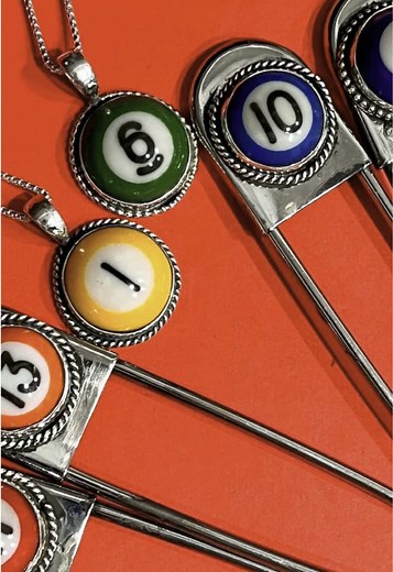 Miniature Pool Ball Jewelry: Unique Billiard Accessories