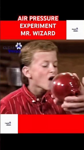 AIR PRESSURE EXPERIMENT MR. WIZARD. #airpressure #experiement #science #experiements #mrwizard