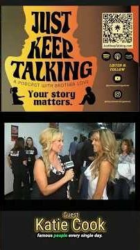 Highlight Reel | Just Keep Talking podcast wGuest Katie Cook #mentalhealthpodcast #yourstorymatters