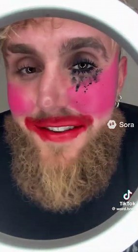 Jake Paul makeup tutorial