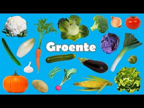 Groente leren met Anna, leer 20 soorten groente, kan jij al de groente snel benoemen? Leren met Anna
