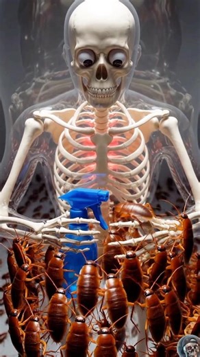 Day-30 the Status of my House #skeleton #shorts #cockroach