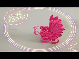 How to make carriage baby by quilling paper