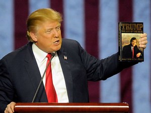 Trump just boasted about writing many books. His biographer's response has gone viral
