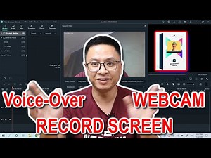 Record Screen, Webcam and Voice-Over Using Filmora X