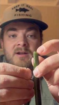 How to rig the Weightless Senko (Basic Weightless and Weedless Texas Rig)
