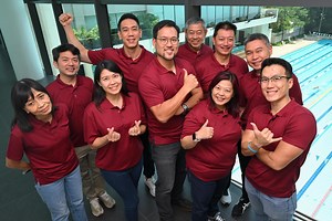 Former national swimmer Kenneth Goh unveils team for Singapore Aquatics elections