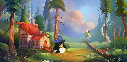 Fantasy Mosaics 48 - Gnome's Puzzles - Play Thousands of Games - GameHouse