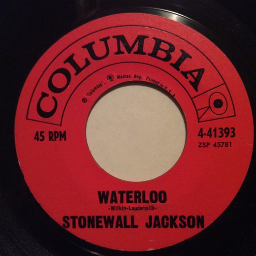 Stonewall Jackson - Waterloo / Smoke Along The Track