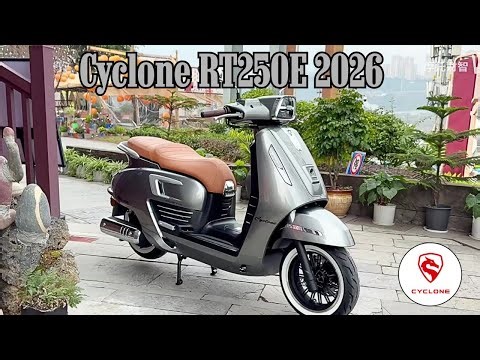 The Retro Traveler with a Digital Heart: The Cyclone RT250E - A New Vision for the Urban Explorer