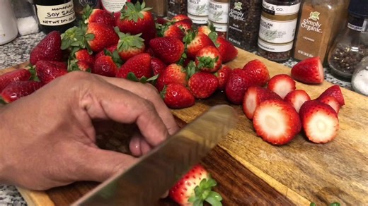 Gourmet PB&J Uncrustable with Lavender Strawberry Jam