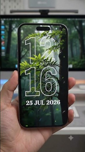 This 3D Depth Clock Wallpaper Looks INSANE 🤯 | Android Lock Screen #shorts #4kwallpaper #aesthetic