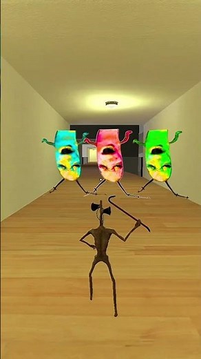 Siren Head Vs Plankton #shorts