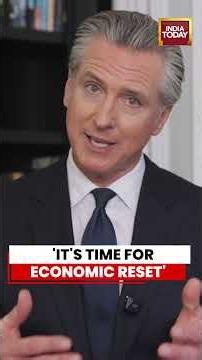 Gavin Newsom Calls For National Billionaires Tax | 'It's Time For An Economic Reset' | US Politics