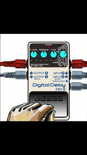 Boss DD-8 Stereo Output Mode