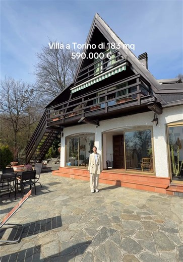 Villa Pecetto Torinese 183mq Panoramica 590k€