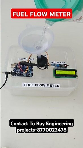 FUEL FLOW METER | PETROL FRAUD DETECTOR | ARDUINO PROJECTS | ENGINEERING PROJECTS | HR ROBOTICS