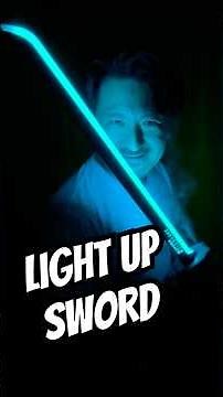This light-up toy sword I bought on Amazon is awesome! #shorts