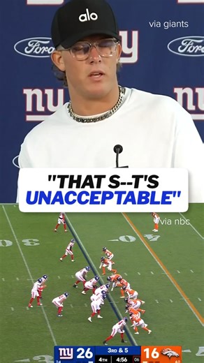 Jaxson Dart on the costly late interception. | New York Giants on CBS Sports