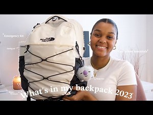 What's in my backpack 2023 + law school essentials