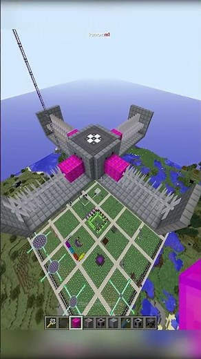 Big Reactors. Optimal reactor design with turbines — 112k RF/t #minecraft #shorts