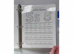 Christmas Alphabet Tracing Worksheet Bundle | Preschool, Kindergarten (digital Download) - Etsy Canada