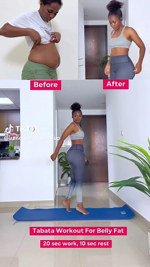 Tabata workout For Belly Fat Full workouts on my YouTube IRENE MUTWIRI #exercise #fitness #LIVEIncentiveProgram #LIVEAccess #PaidPartnership