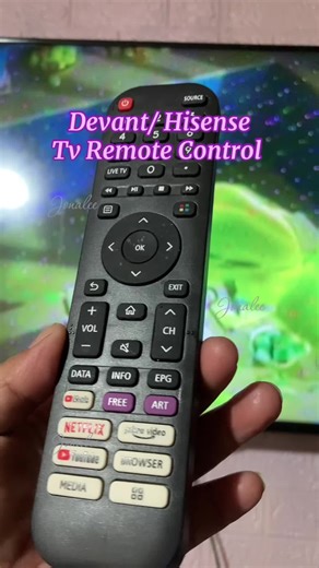 Devant/ Hisense tv remote control 🌸🌸🌸 #tvremote #remotecontrol