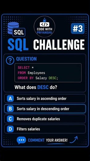 SQL Challenge #3 | Can You Guess the Correct Answer? 🤔 | SQL Interview Questions